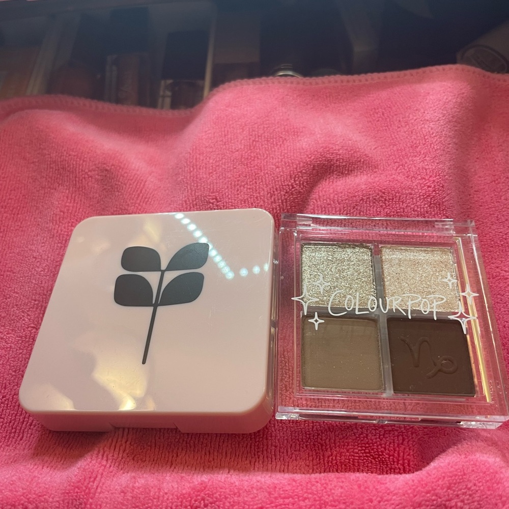ColourPop and Red Aspen eyeshadow palettes